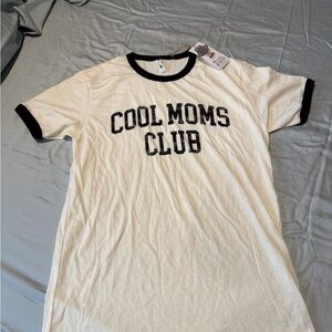 Next Level Apparel Women's Tee - White with Black Trim